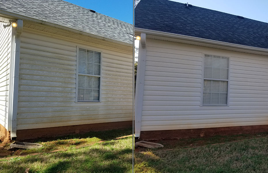 Pressure Washing Deck