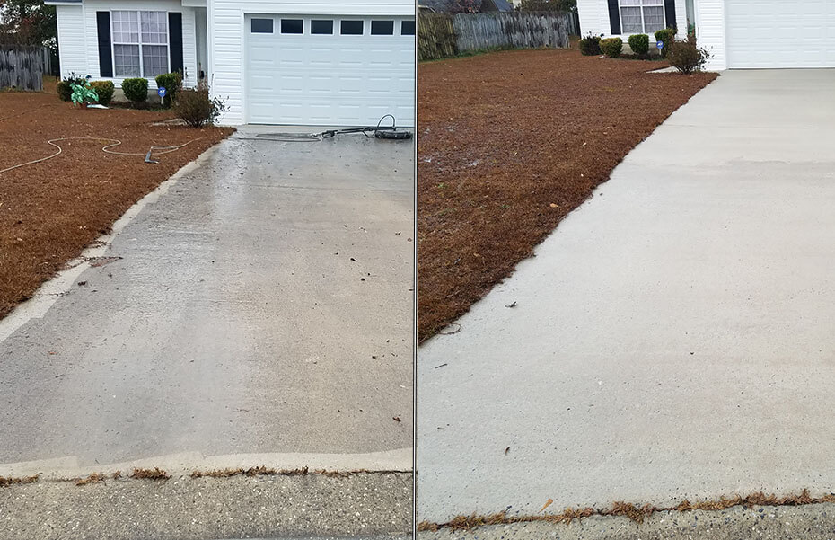 Pressure Washing Deck