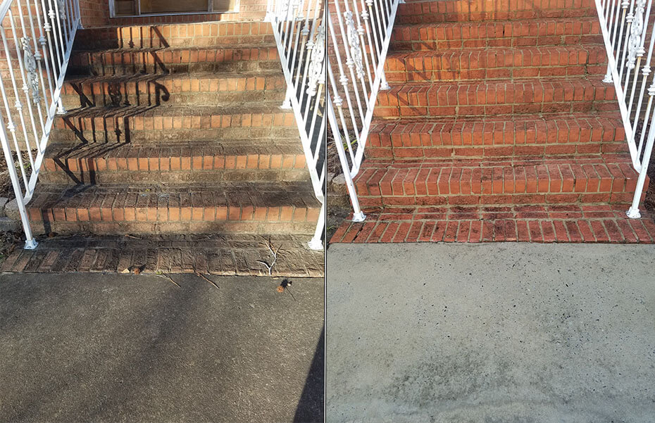 Pressure Washing Deck