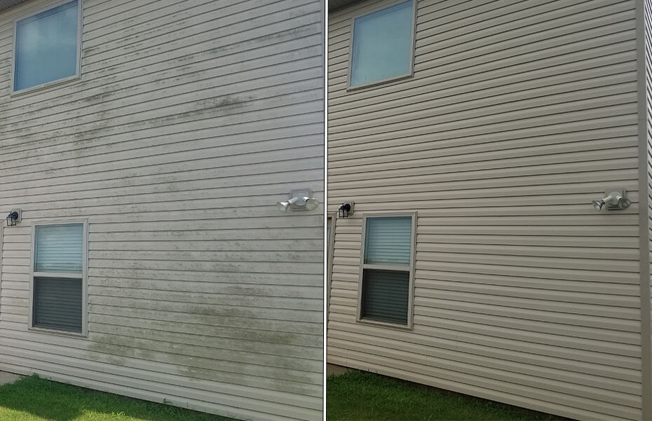 Pressure Washing Deck