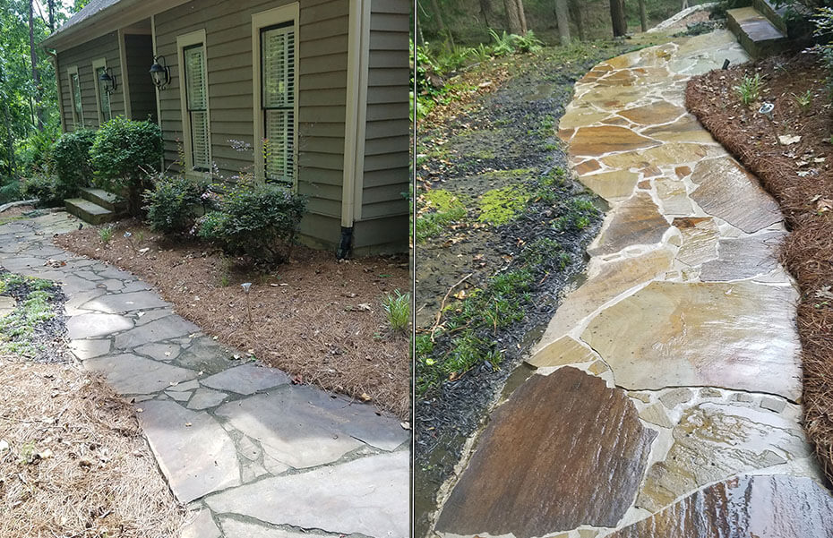 Pressure Washing Deck